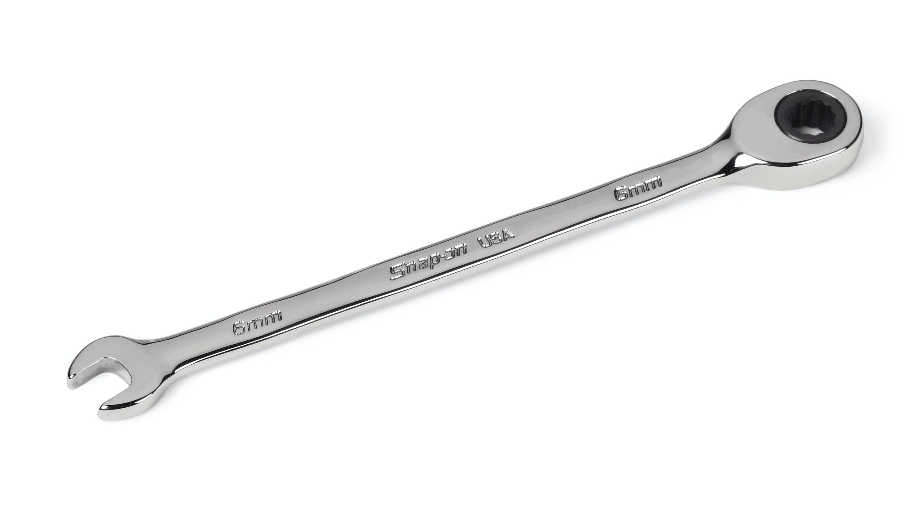 6 mm 12-Point Metric 0° Offset Ratcheting Combination Wrench | OXRM6 6 mm 12-Point Metric 0° Offset Ratcheting Combination Wrench | OXRM6